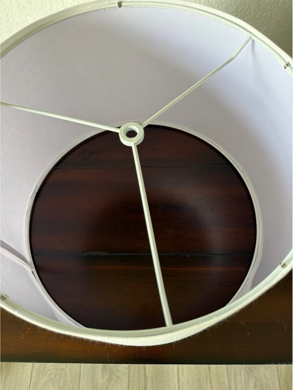 White Drum Lamp Shade 13 Inch Diameter x 10 Inch Height